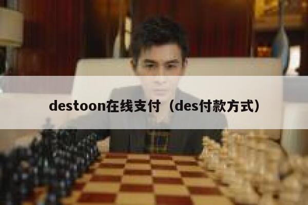 destoon在线支付（des付款方式）