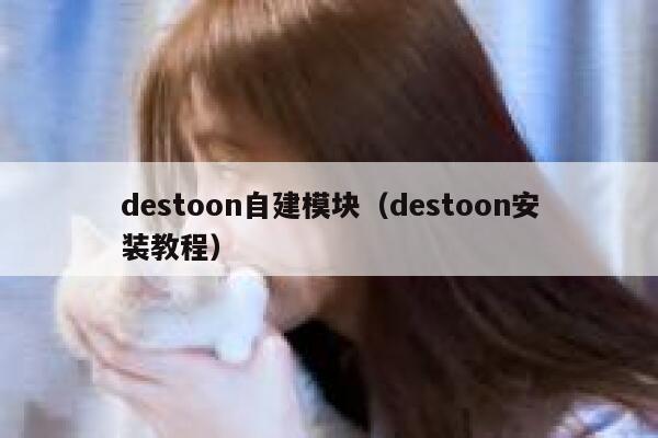 destoon自建模块（destoon安装教程）