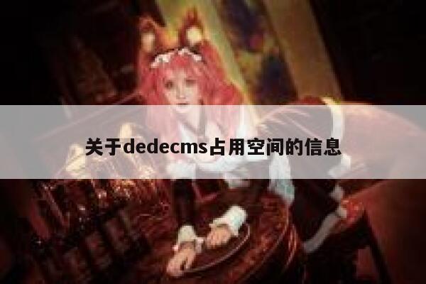 关于dedecms占用空间的信息