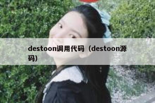 destoon调用代码（destoon源码）