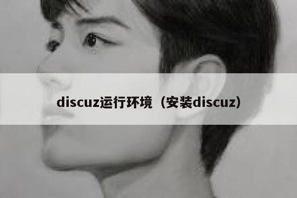 discuz运行环境（安装discuz）