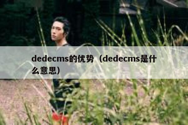 dedecms的优势（dedecms是什么意思）