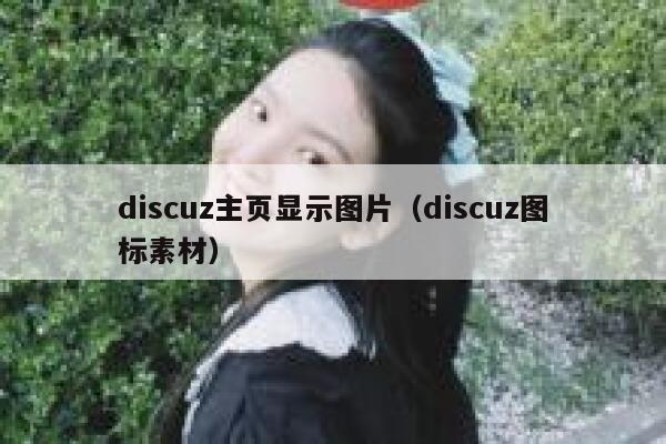 discuz主页显示图片（discuz图标素材）