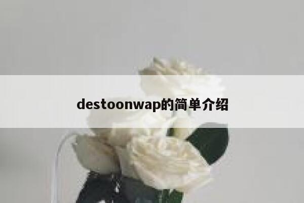 destoonwap的简单介绍