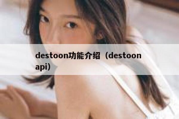 destoon功能介绍（destoon api）