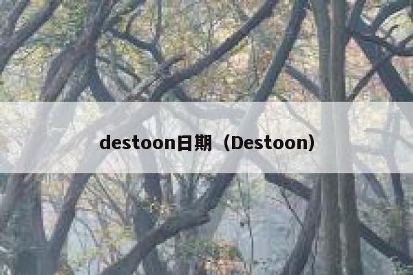 destoon日期（Destoon）