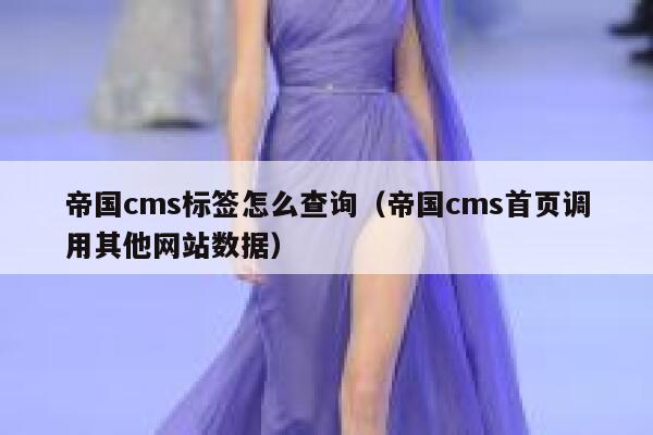 帝国cms标签怎么查询（帝国cms首页调用其他网站数据）