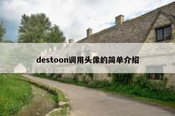 destoon调用头像的简单介绍