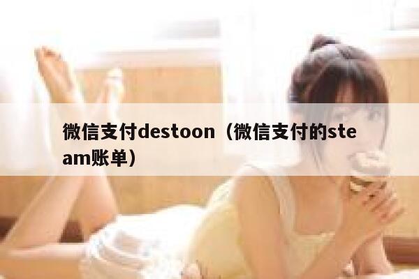 微信支付destoon（微信支付的steam账单）