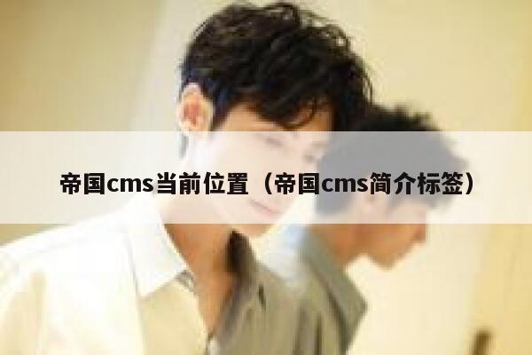 帝国cms当前位置（帝国cms简介标签）