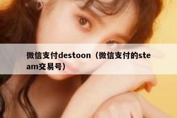 微信支付destoon（微信支付的steam交易号）