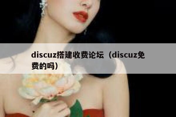 discuz搭建收费论坛（discuz免费的吗）