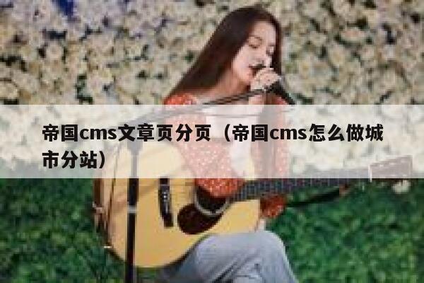 帝国cms文章页分页（帝国cms怎么做城市分站）