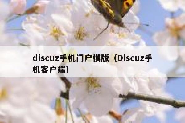 discuz手机门户模版（Discuz手机客户端）