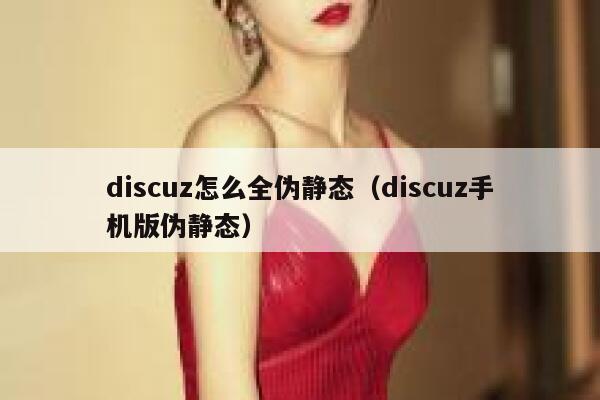 discuz怎么全伪静态（discuz手机版伪静态）