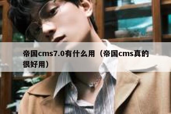 帝国cms7.0有什么用（帝国cms真的很好用）