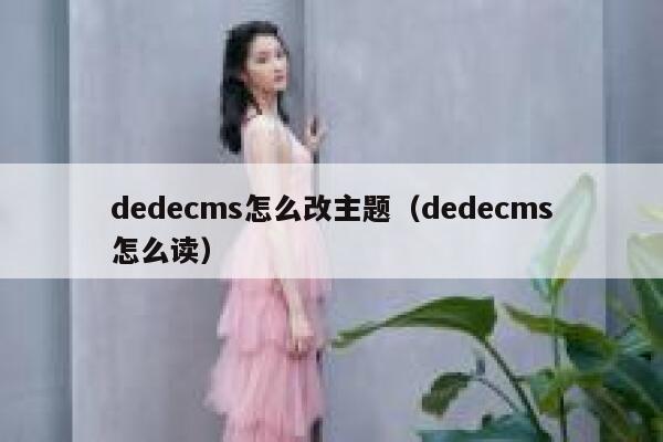 dedecms怎么改主题（dedecms怎么读）