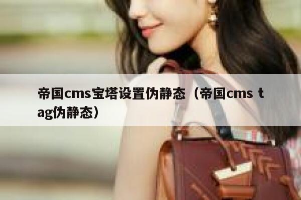 帝国cms宝塔设置伪静态（帝国cms tag伪静态）