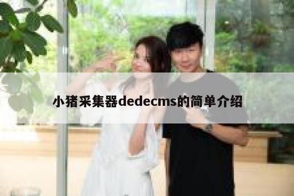 小猪采集器dedecms的简单介绍