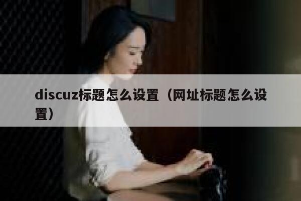 discuz标题怎么设置（网址标题怎么设置）