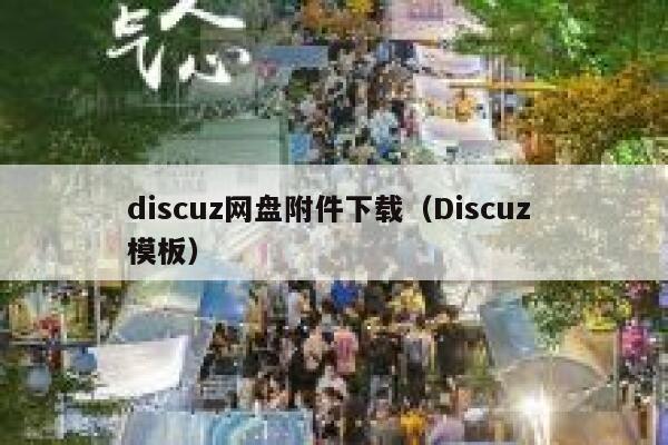 discuz网盘附件下载（Discuz 模板）