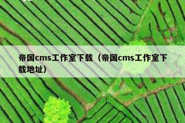 帝国cms工作室下载（帝国cms工作室下载地址）