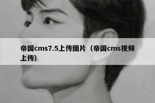 帝国cms7.5上传图片（帝国cms视频上传）