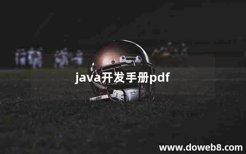 java开发手册pdf