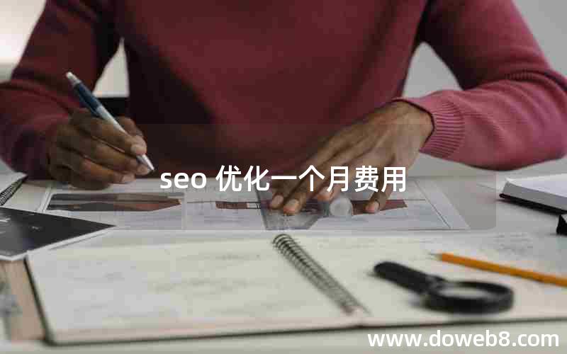 seo 优化一个月费用