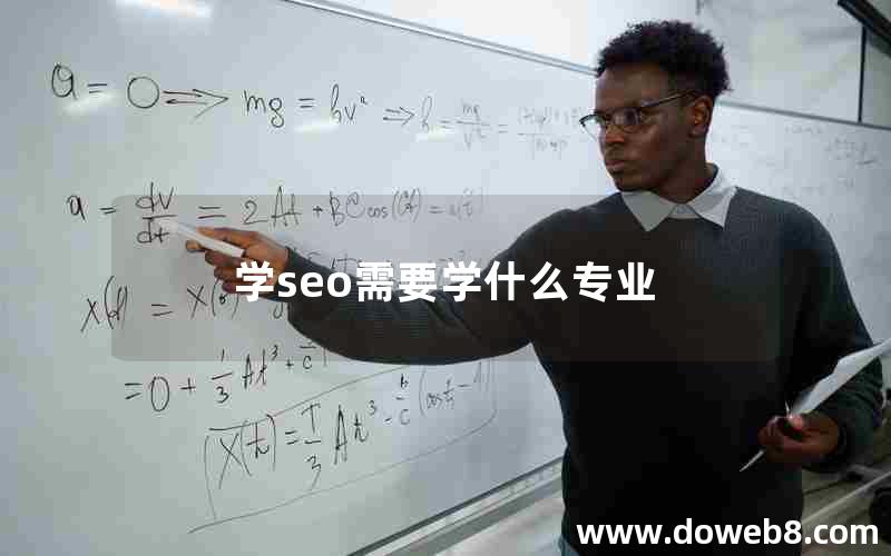 学seo需要学什么专业