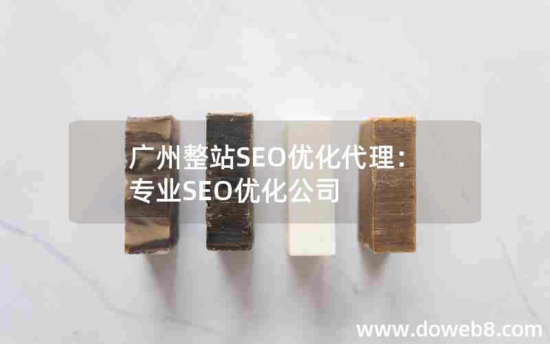 广州整站SEO优化代理：专业SEO优化公司