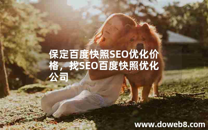 保定百度快照SEO优化价格，找SEO百度快照优化公司