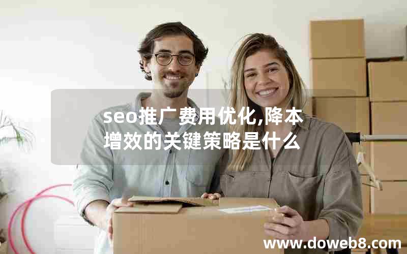 seo推广费用优化,降本增效的关键策略是什么