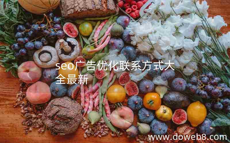 seo广告优化联系方式大全最新