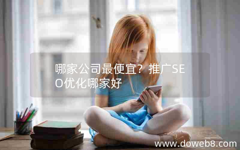 哪家公司最便宜？推广SEO优化哪家好