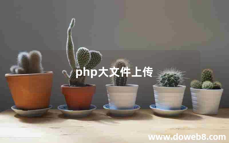 php大文件上传