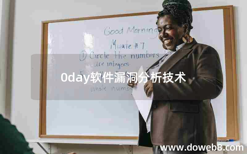 0day软件漏洞分析技术