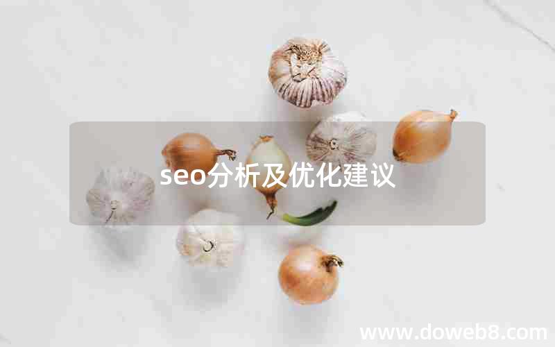 seo分析及优化建议