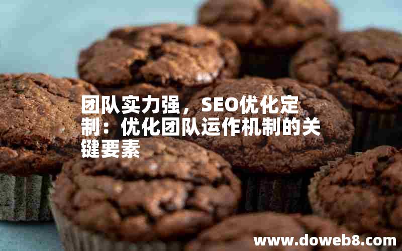 团队实力强，SEO优化定制：优化团队运作机制的关键要素