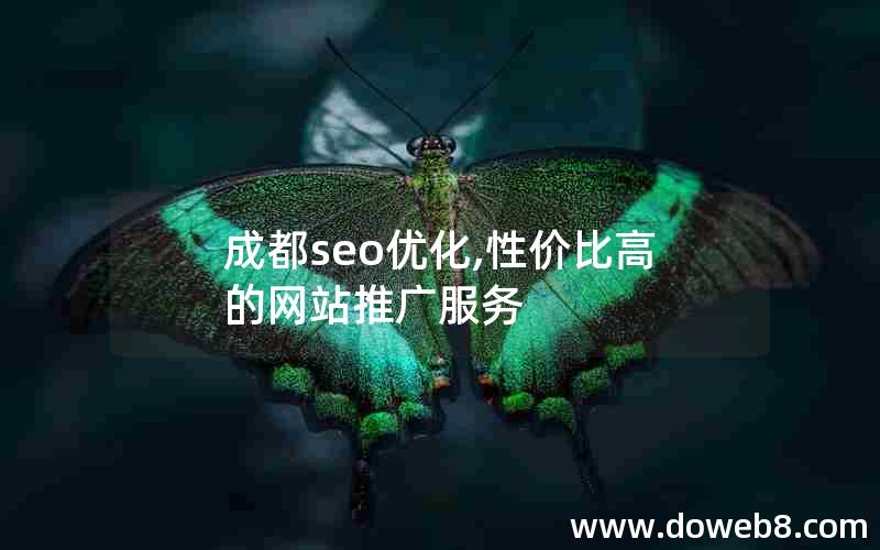 成都seo优化,性价比高的网站推广服务