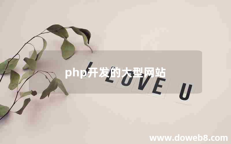 php开发的大型网站