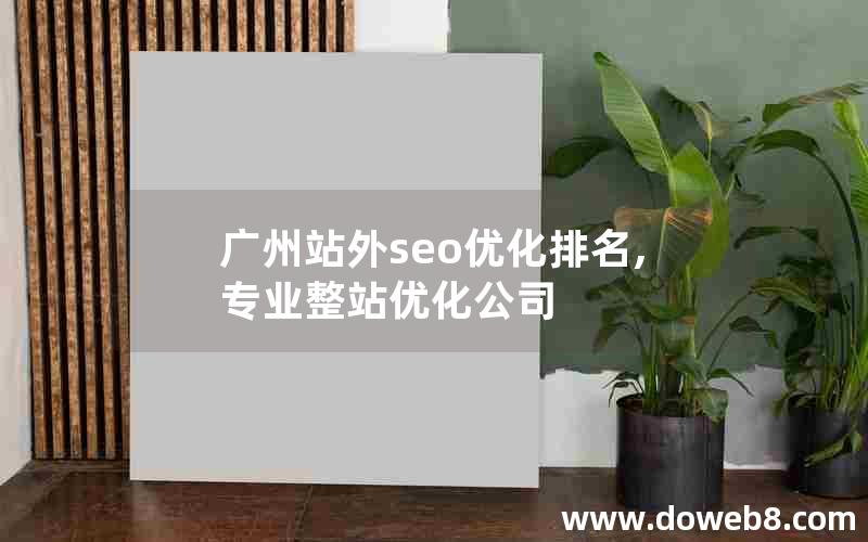 广州站外seo优化排名,专业整站优化公司