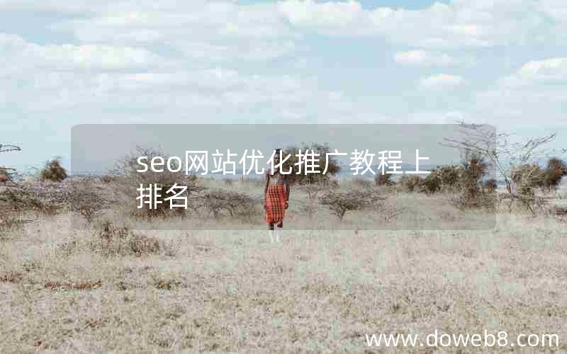 seo网站优化推广教程上排名