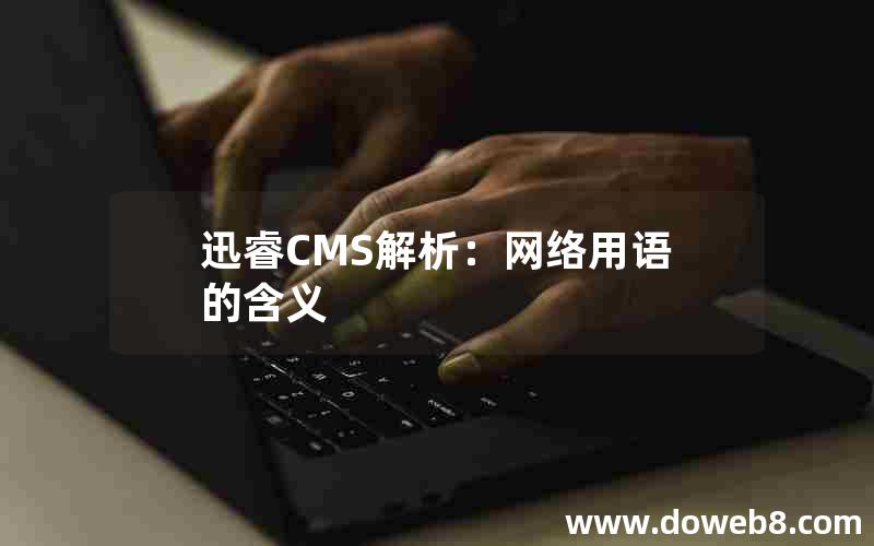 迅睿CMS解析：网络用语的含义