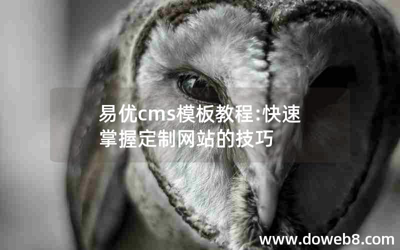 易优cms模板教程:快速掌握定制网站的技巧