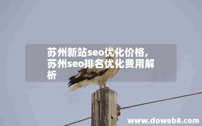 苏州新站seo优化价格,苏州seo排名优化费用解析