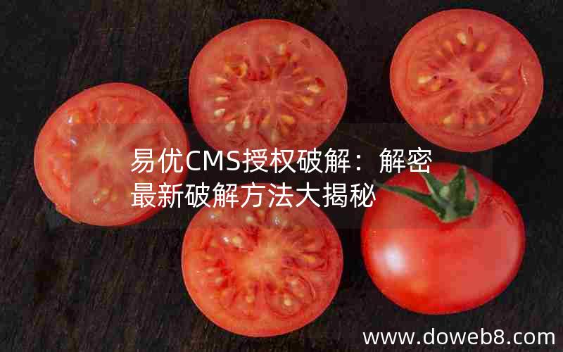 易优CMS授权破解：解密最新破解方法大揭秘