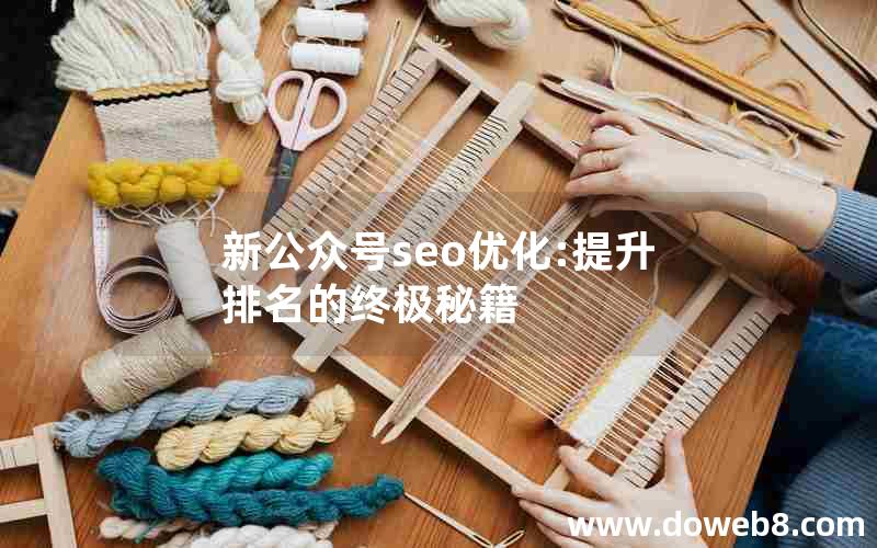 新公众号seo优化:提升排名的终极秘籍