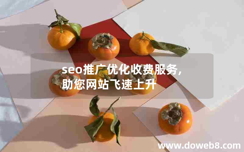 seo推广优化收费服务,助您网站飞速上升