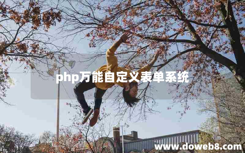 php万能自定义表单系统